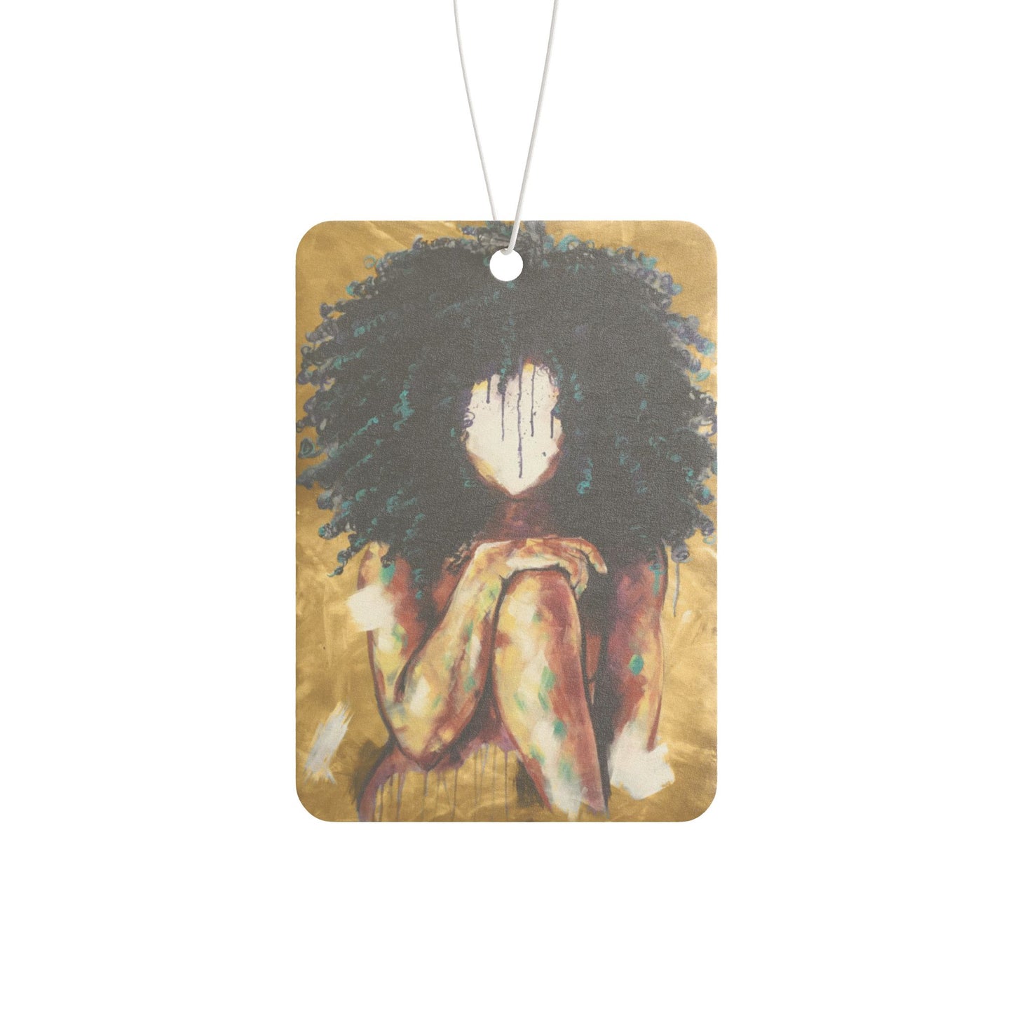 Naturally I GOLD Car Air Freshener