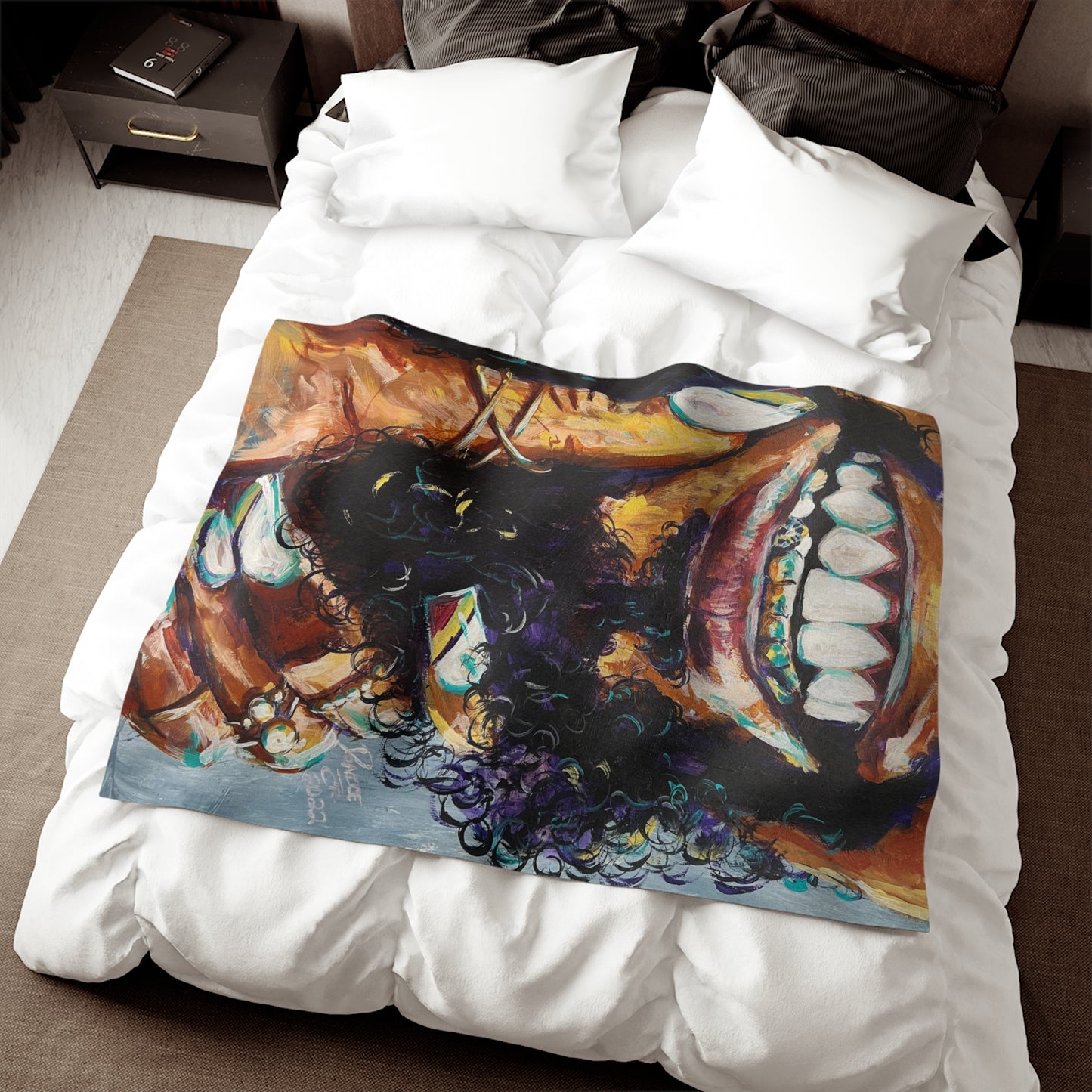 Naturally Black Love XI Sweatshirt Blanket