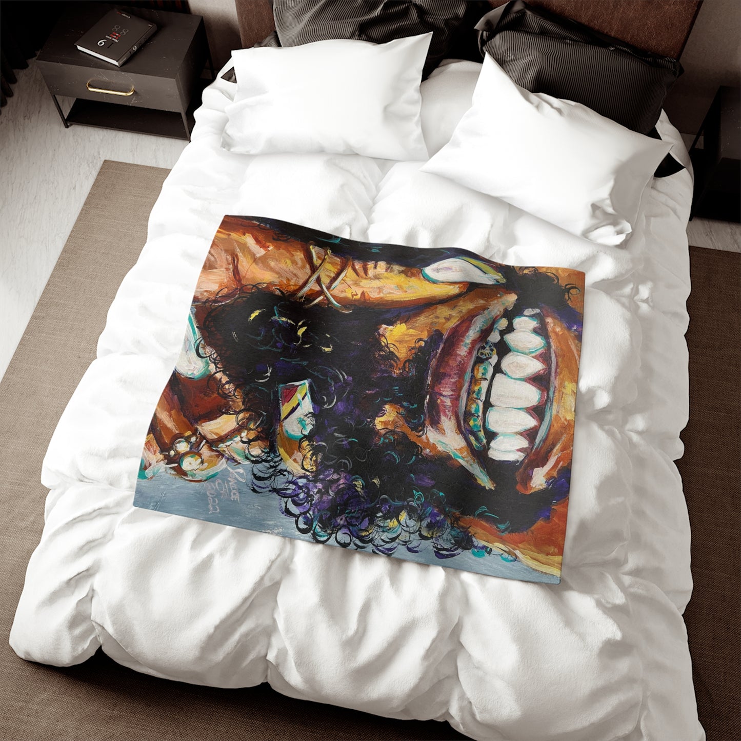 Naturally Black Love XI Sweatshirt Blanket