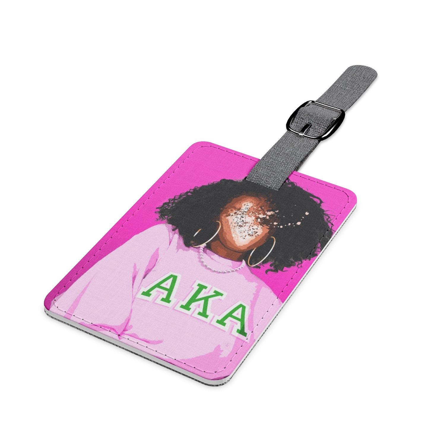 Naturally Divine AKA III Luggage Tag, Rectangle