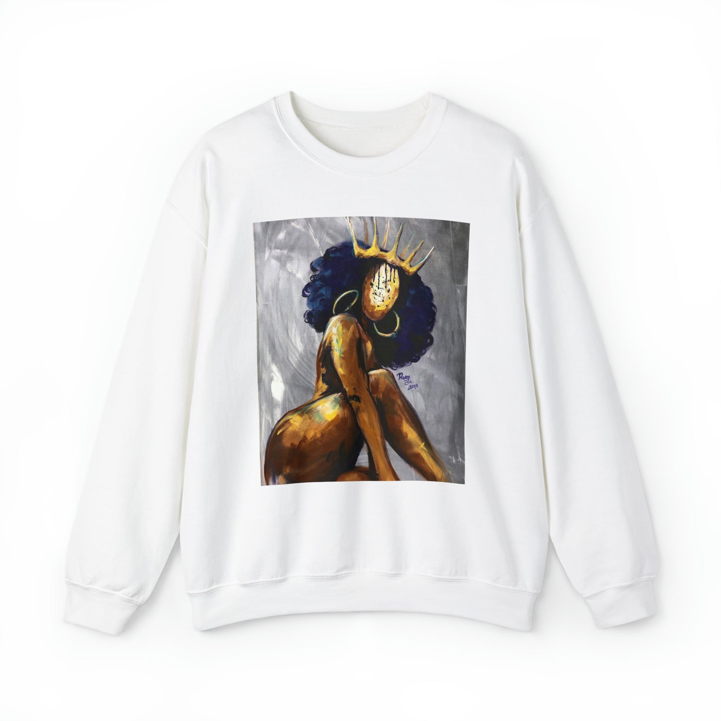 Naturally Queen Nessa Unisex Heavy Blend™ Crewneck Sweatshirt