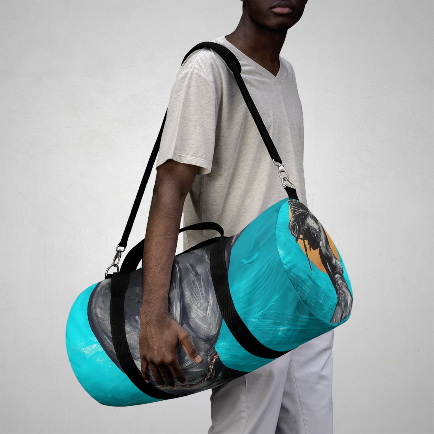 Naturally Nude V Duffel Bag