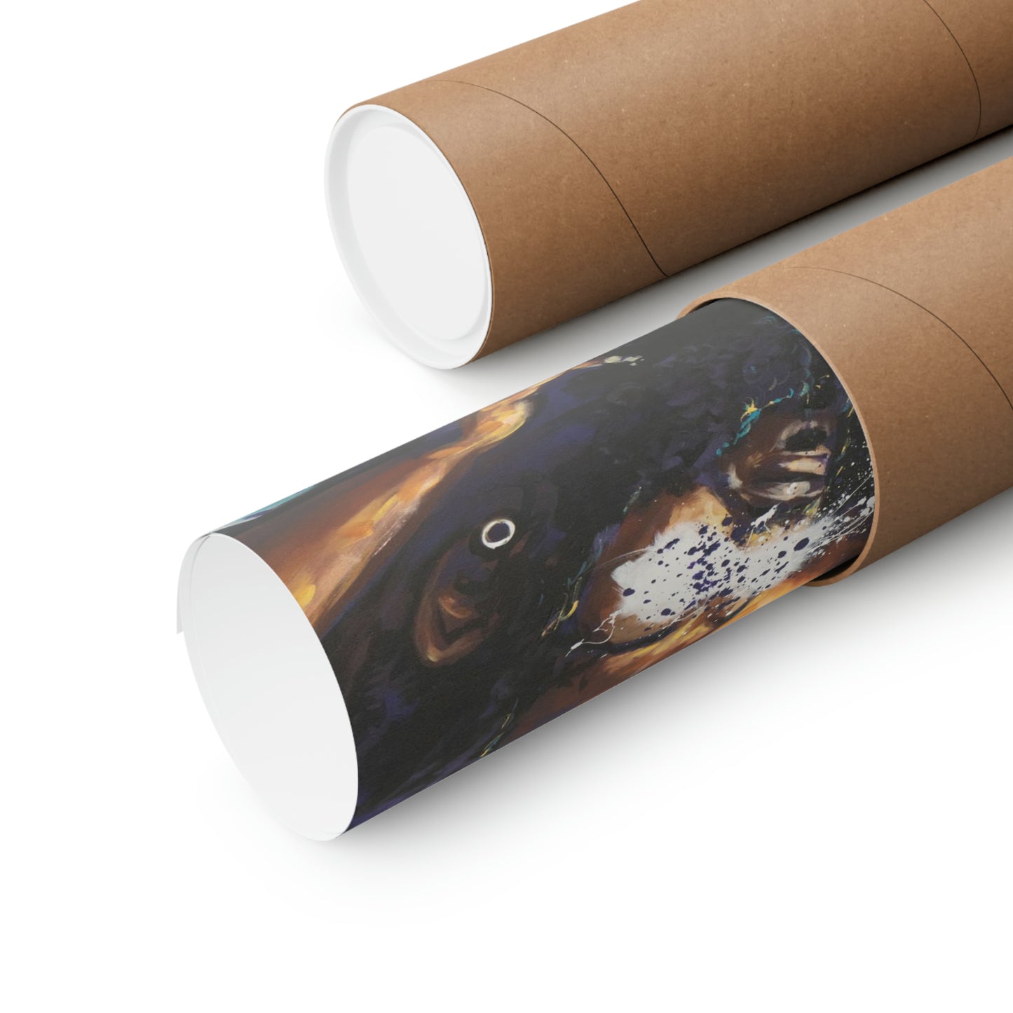 Naturally Black Love XII Matte Vertical Posters