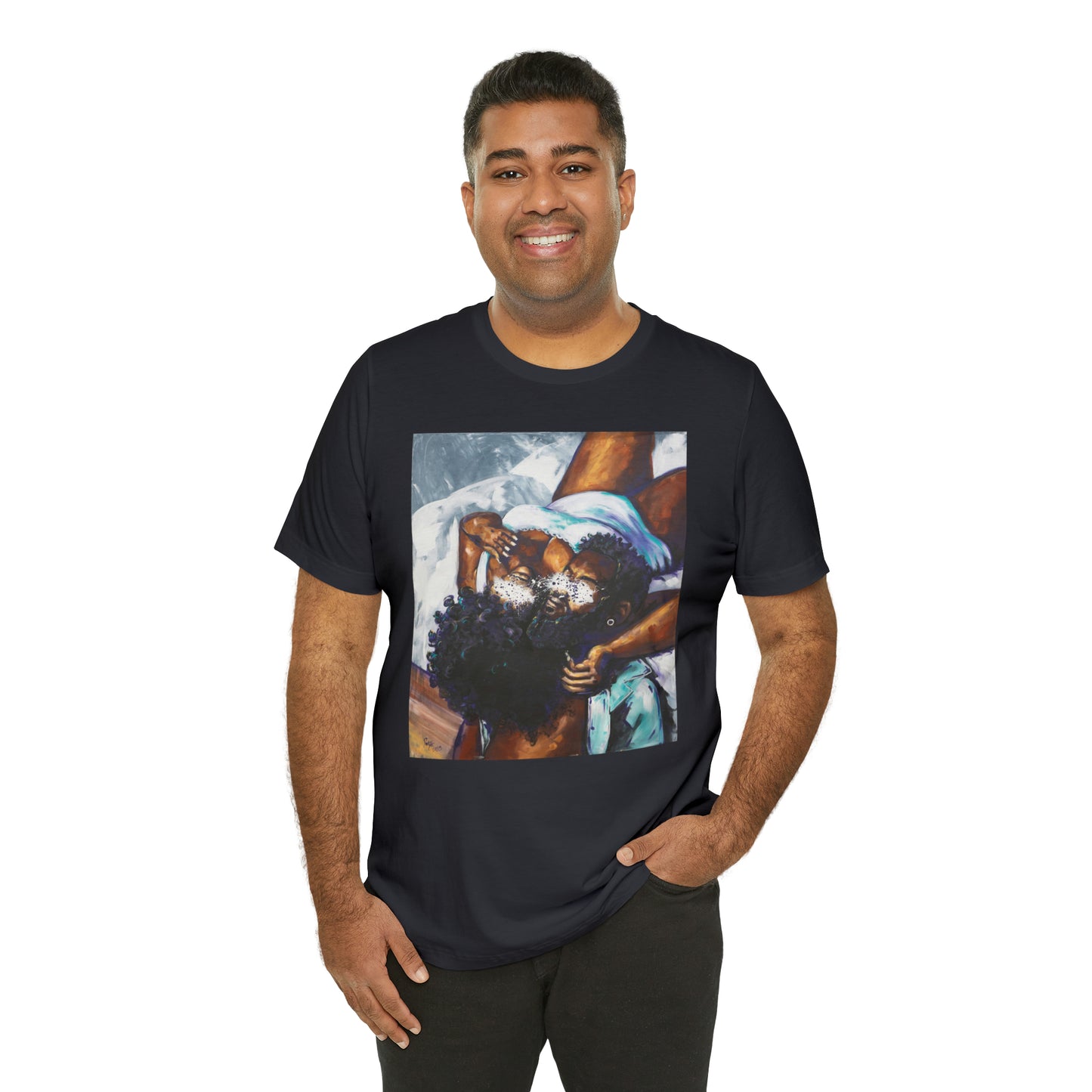 Naturally Black Love XII Unisex Jersey Short Sleeve Tee