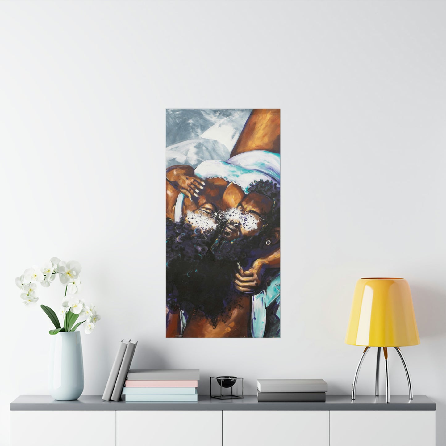 Naturally Black Love XII Matte Vertical Posters