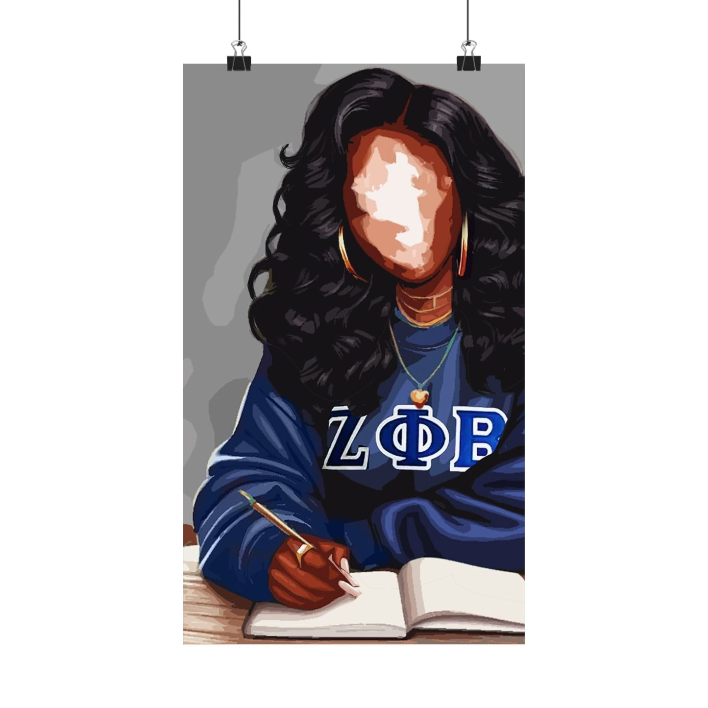 Naturally Divine Zeta II Matte Vertical Posters