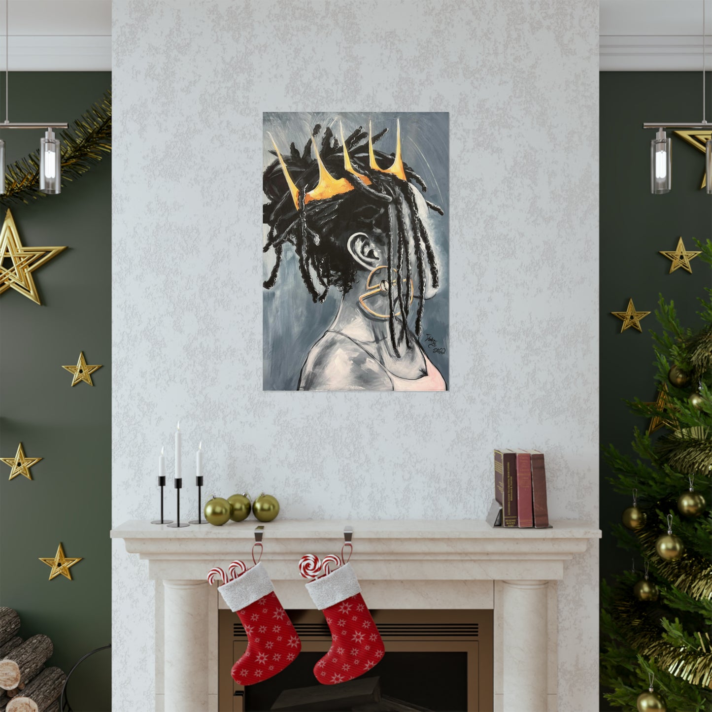 Naturally Queen XXIII Premium Matte vertical posters