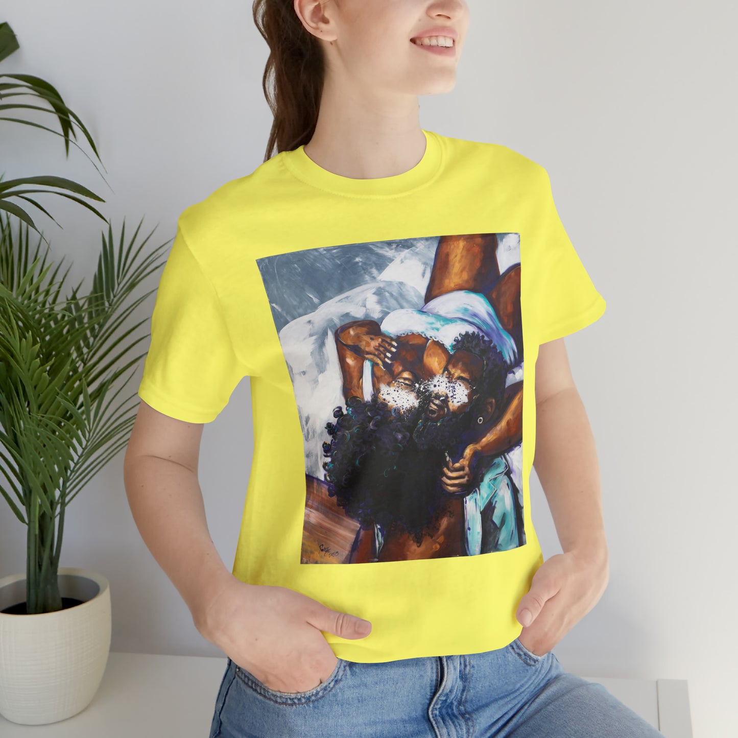 Naturally Black Love XII Unisex Jersey Short Sleeve Tee