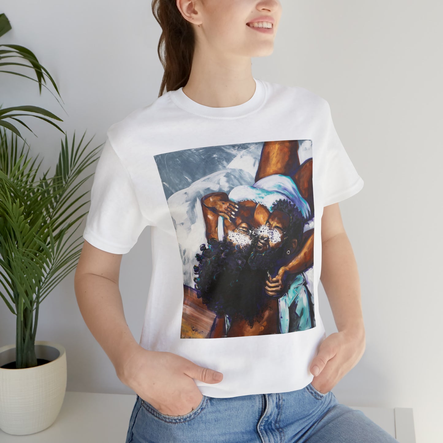 Naturally Black Love XII Unisex Jersey Short Sleeve Tee