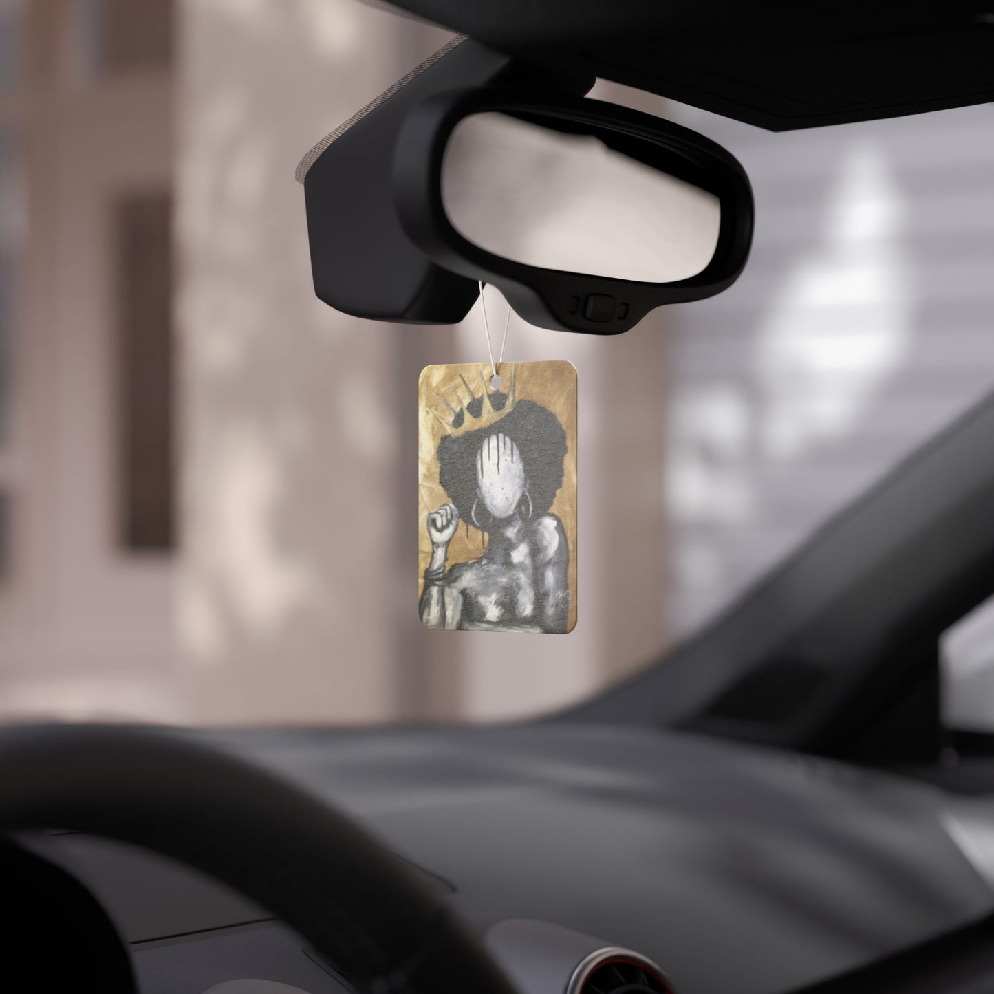 Naturally Queen GOLD Car Air Freshener