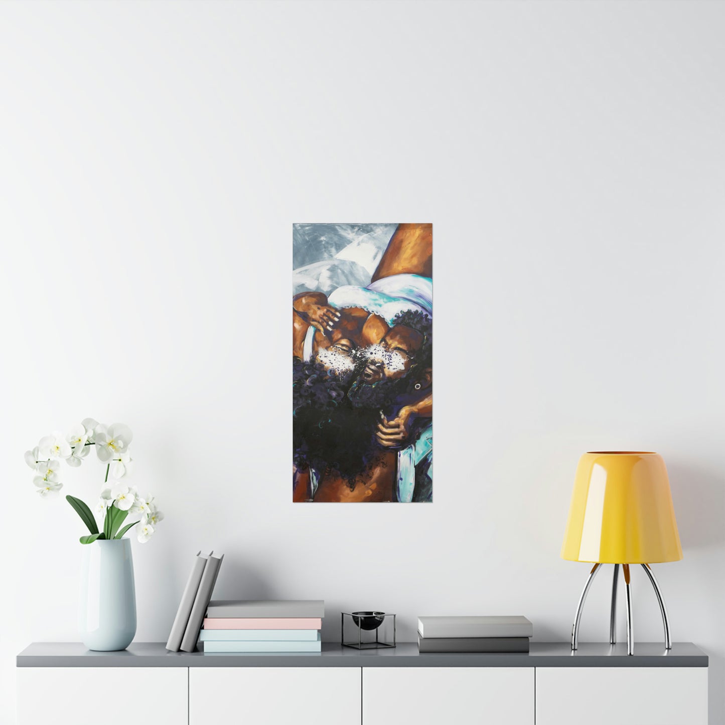 Naturally Black Love XII Matte Vertical Posters