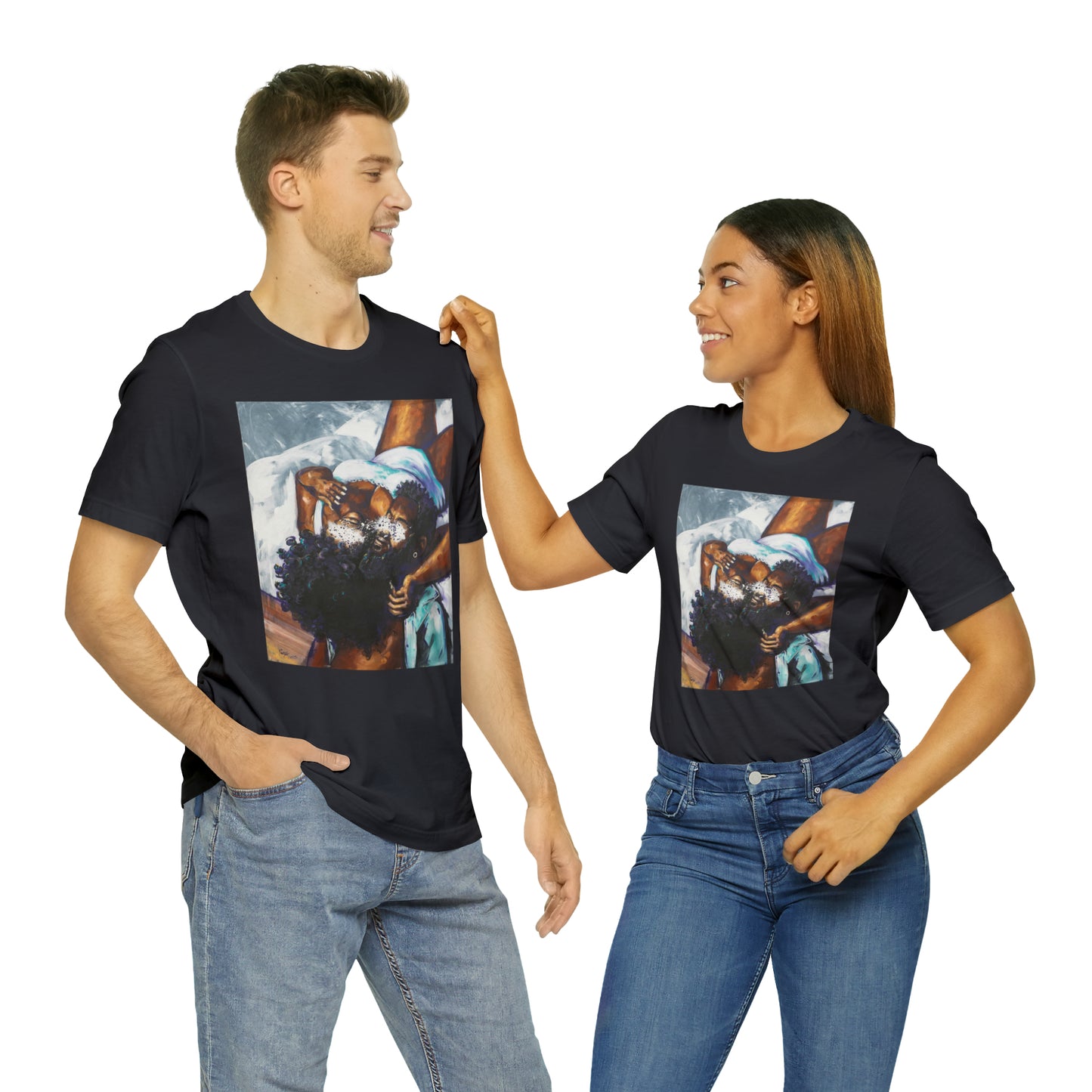 Naturally Black Love XII Unisex Jersey Short Sleeve Tee
