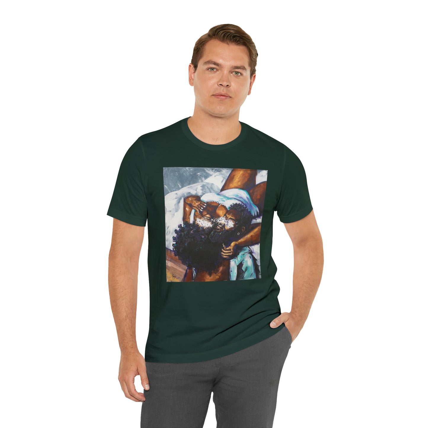 Naturally Black Love XII Unisex Jersey Short Sleeve Tee