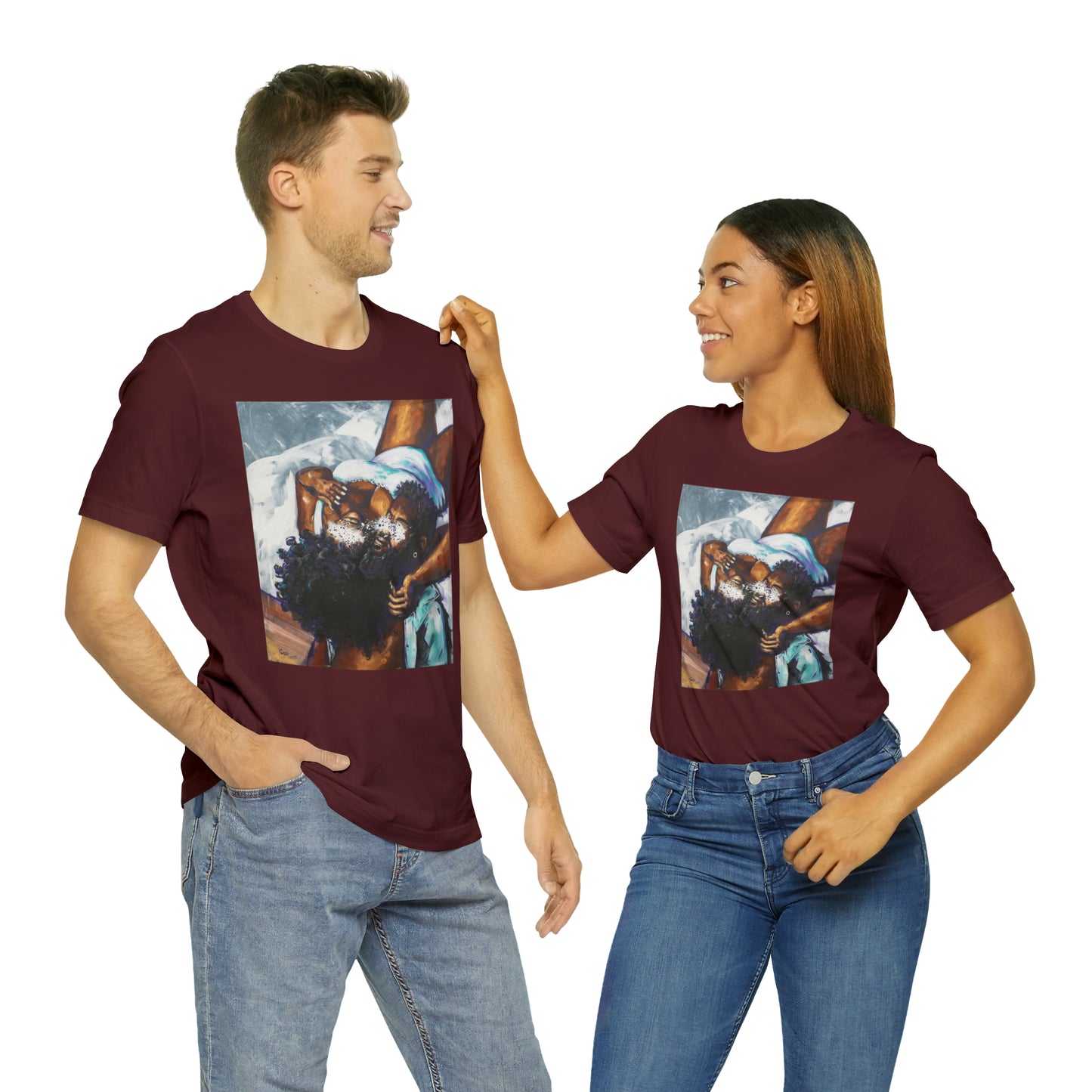 Naturally Black Love XII Unisex Jersey Short Sleeve Tee