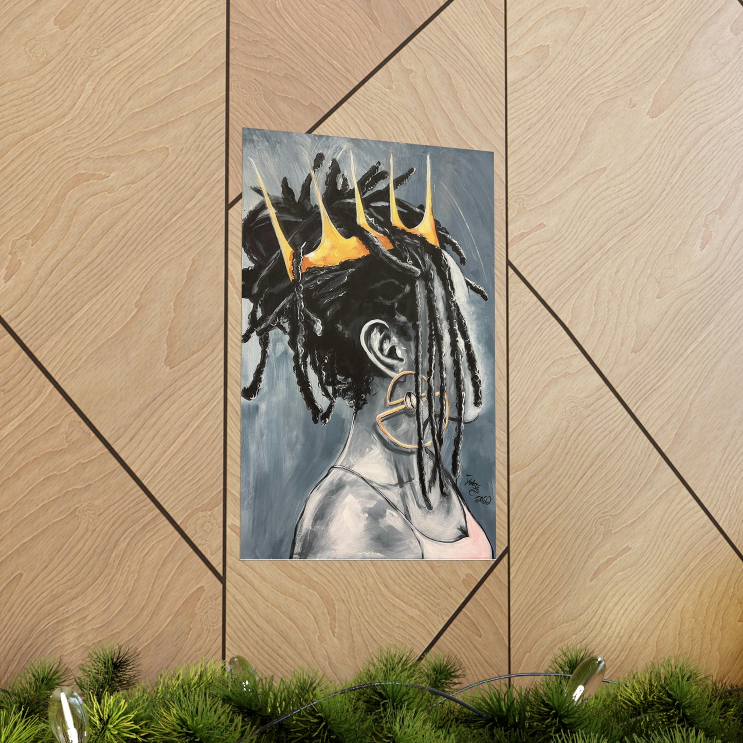 Naturally Queen XXIII Premium Matte vertical posters
