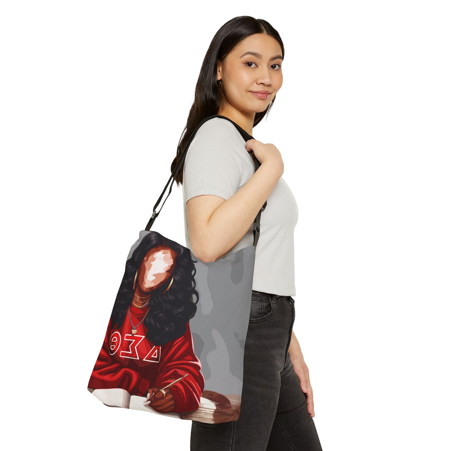 Naturally Divine Delta II Adjustable Tote Bag