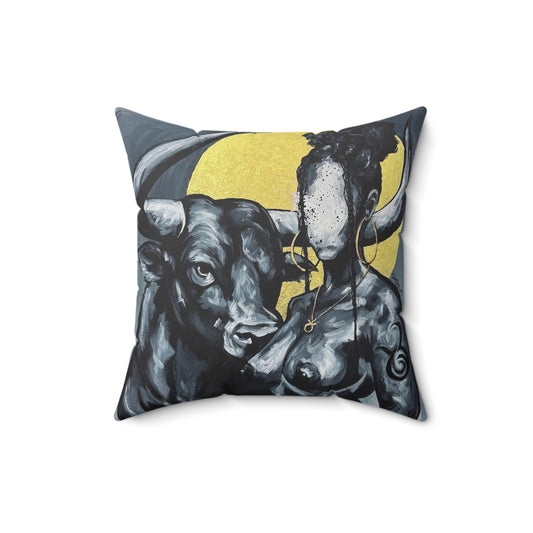 Naturally Taurus Decorative Throw Pillow