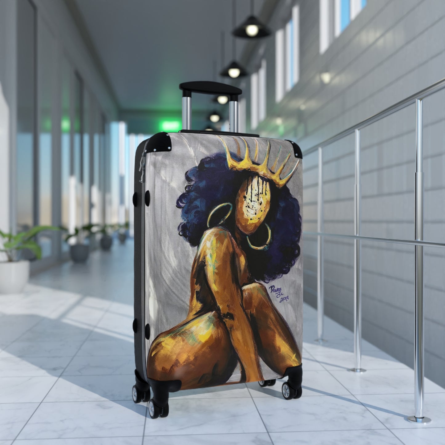Naturally Queen Nessa Suitcase