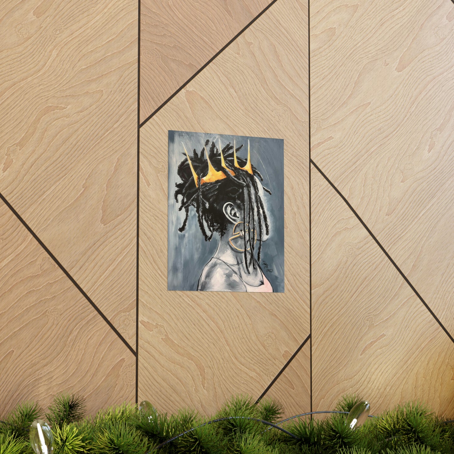 Naturally Queen XXIII Premium Matte vertical posters