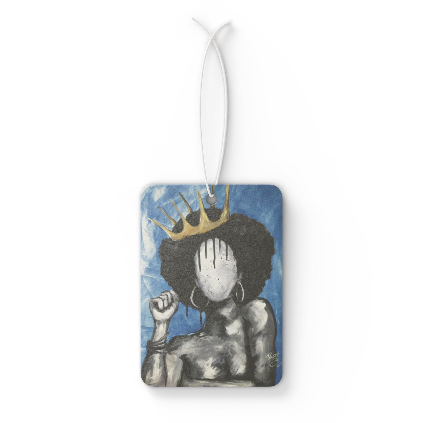 Naturally Queen BLUE Car Air Freshener