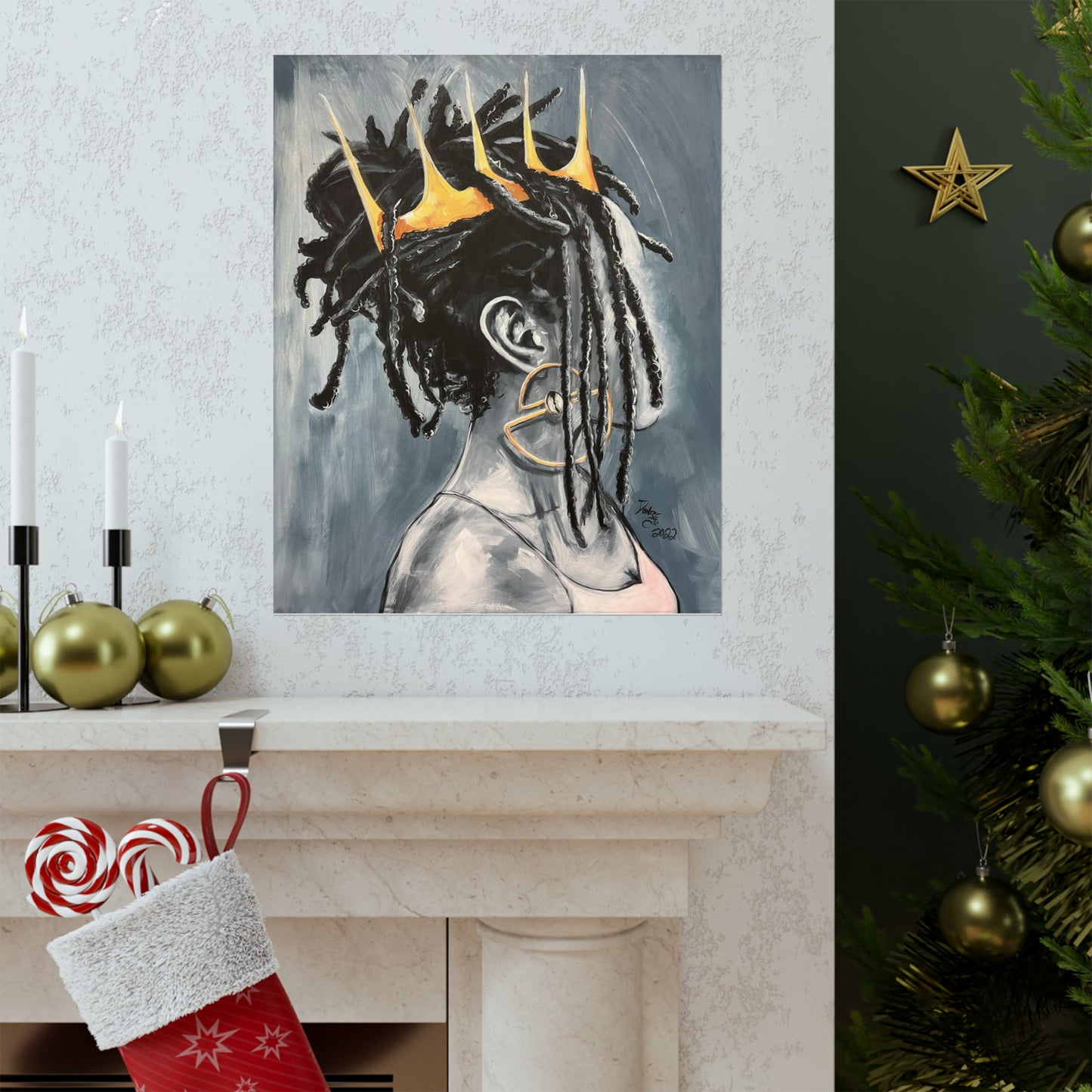 Naturally Queen XXIII Premium Matte vertical posters