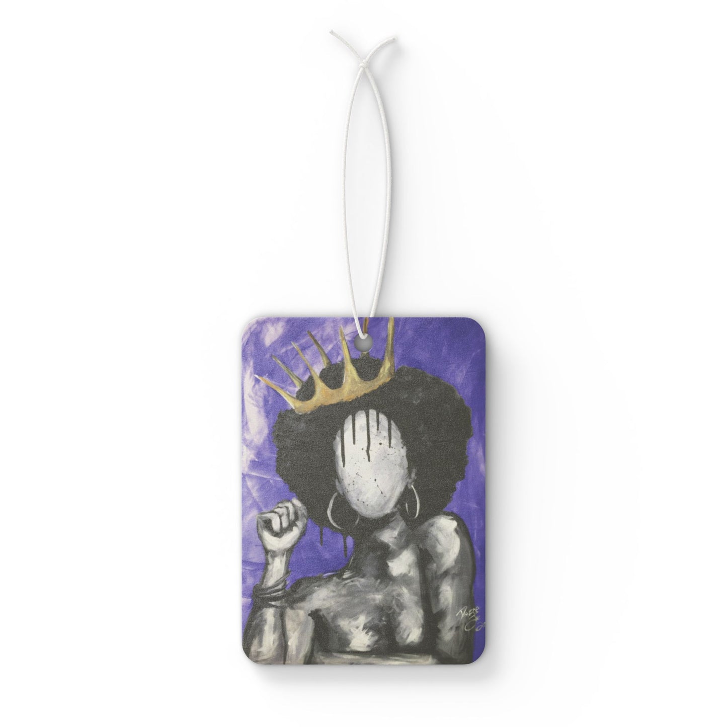 Naturally Queen PURPLE Car Air Freshener