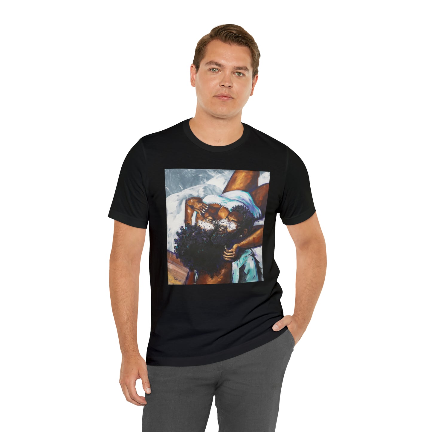 Naturally Black Love XII Unisex Jersey Short Sleeve Tee