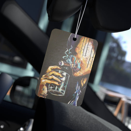 Naturally Bourbon Car Air Freshener