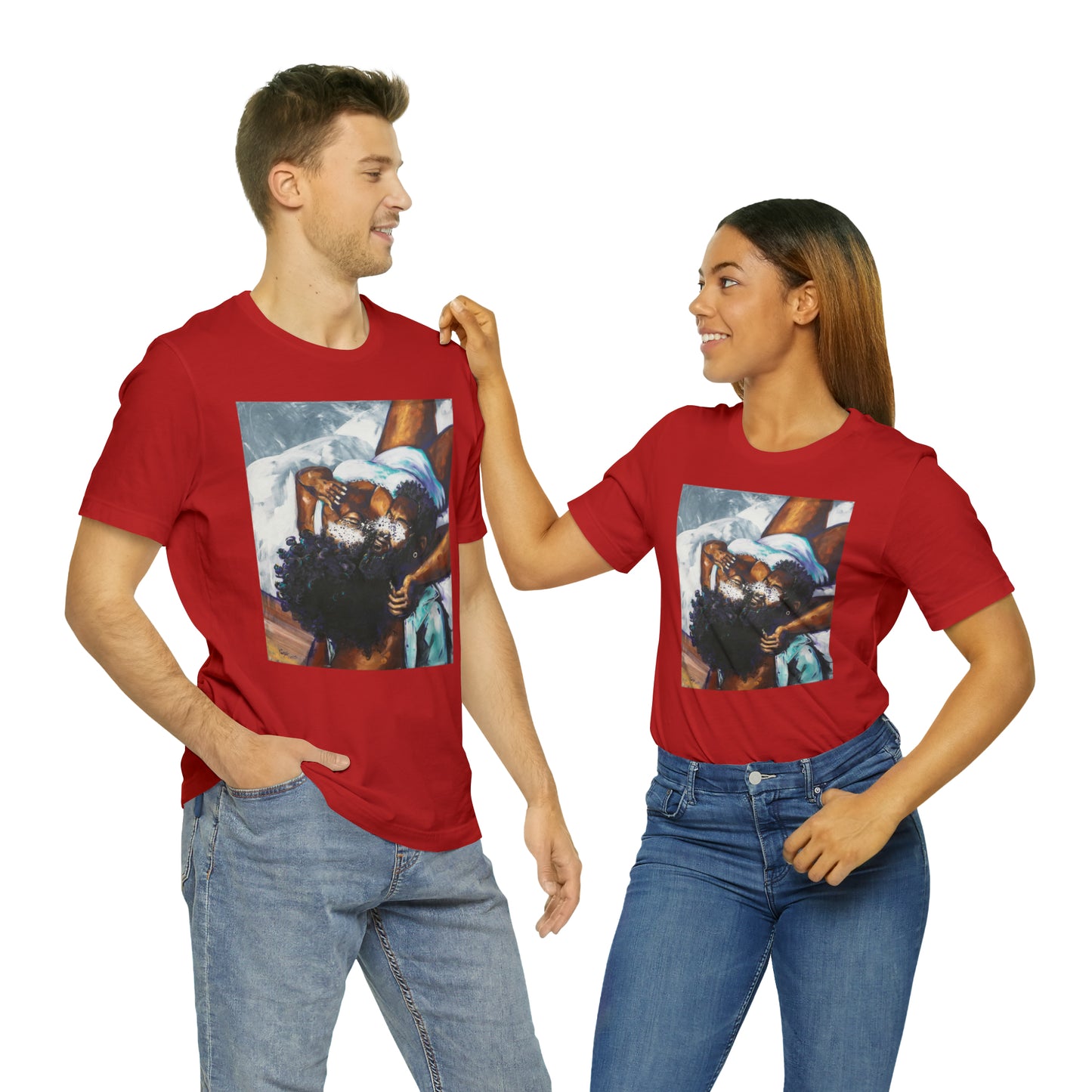 Naturally Black Love XII Unisex Jersey Short Sleeve Tee