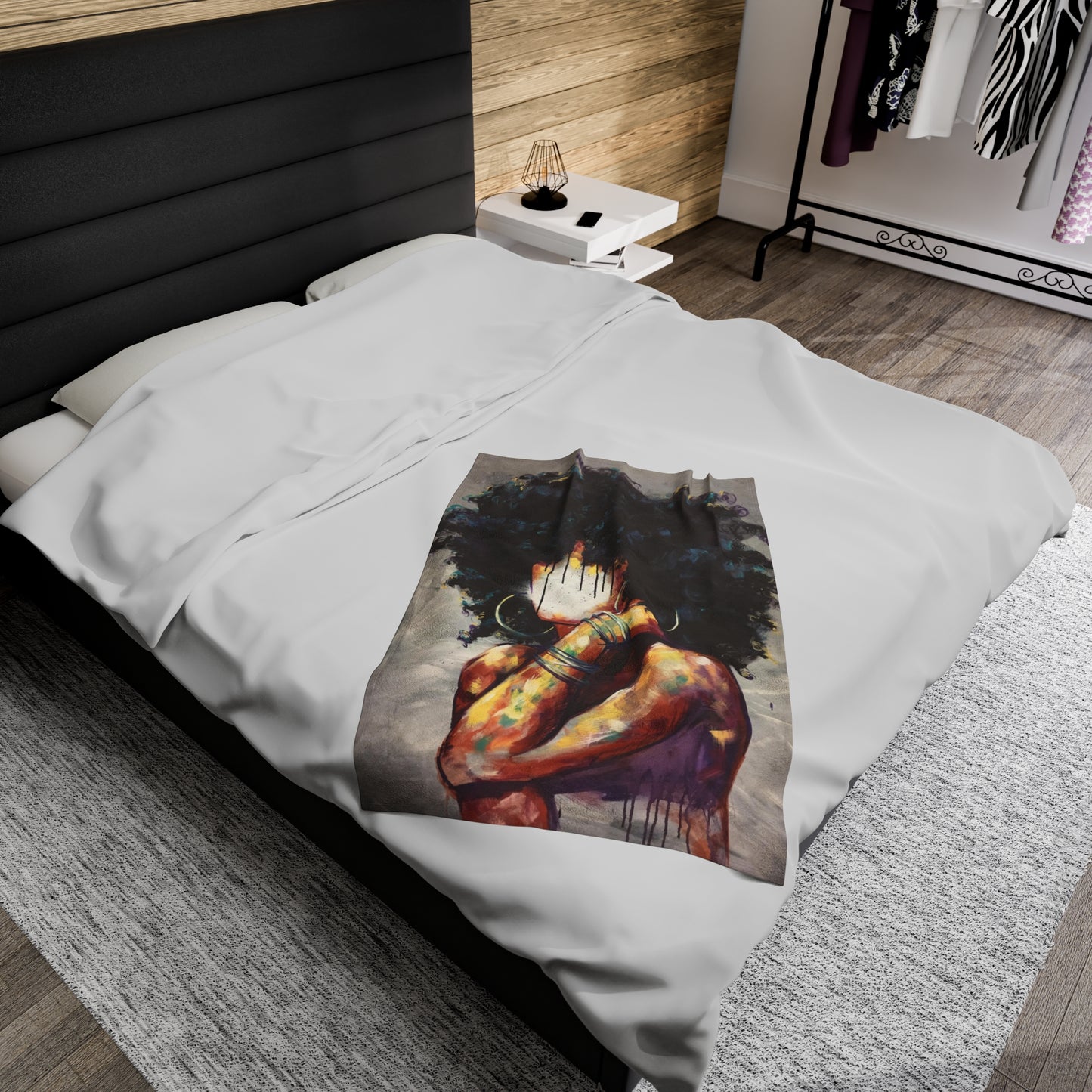 Naturally II Velveteen Plush Blanket