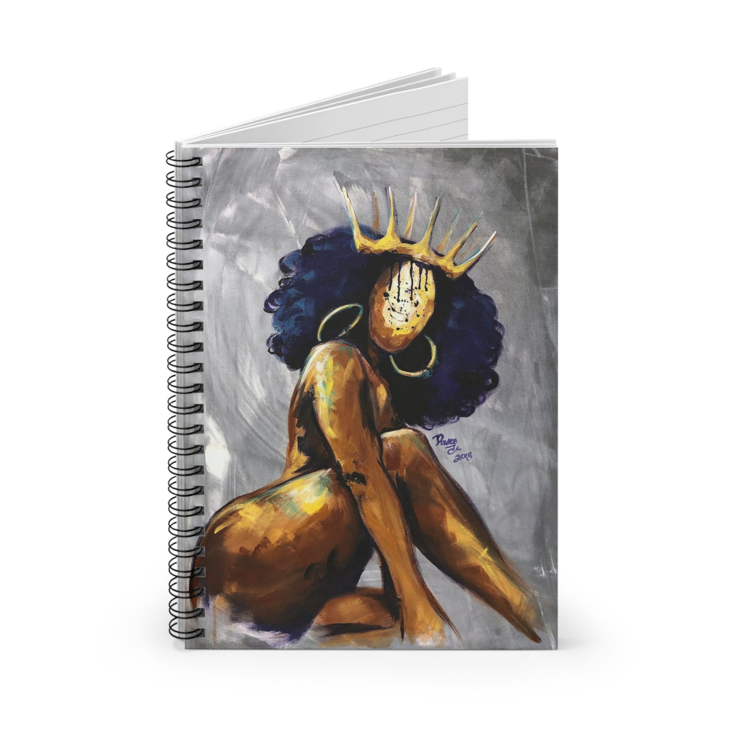 Naturally Queen Nessa Spiral Notebook - Ruled Line