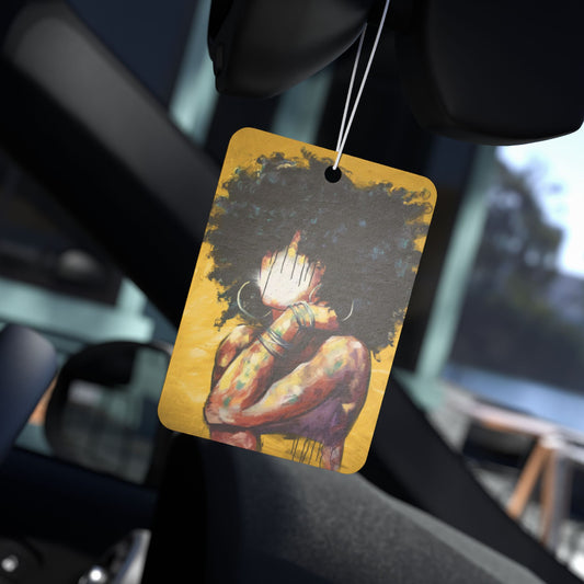 Naturally II GOLD Car Air Freshener