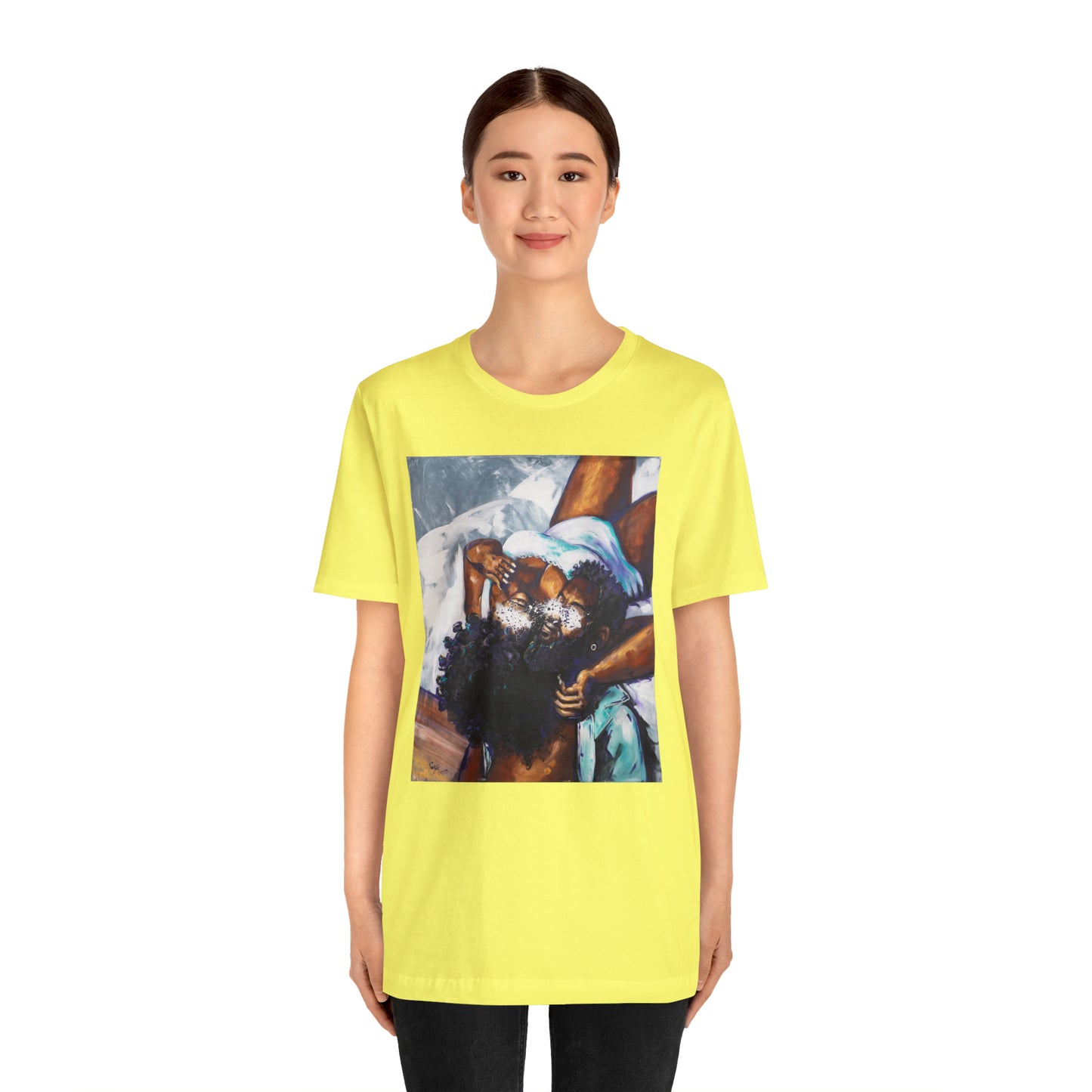 Naturally Black Love XII Unisex Jersey Short Sleeve Tee