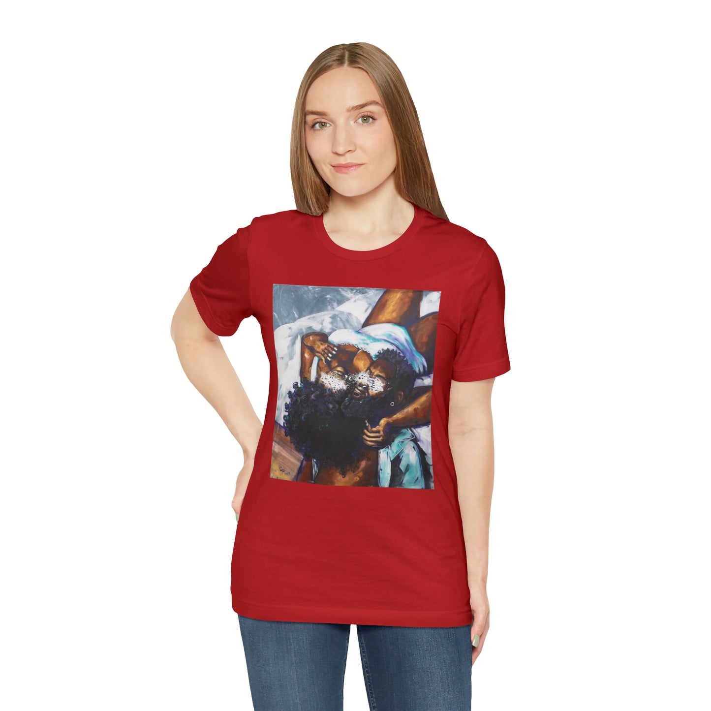 Naturally Black Love XII Unisex Jersey Short Sleeve Tee