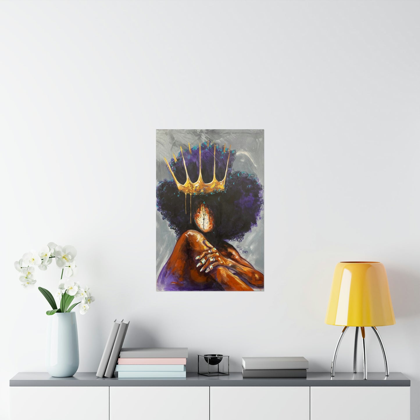 Naturally Queen XVIII Premium Matte vertical posters