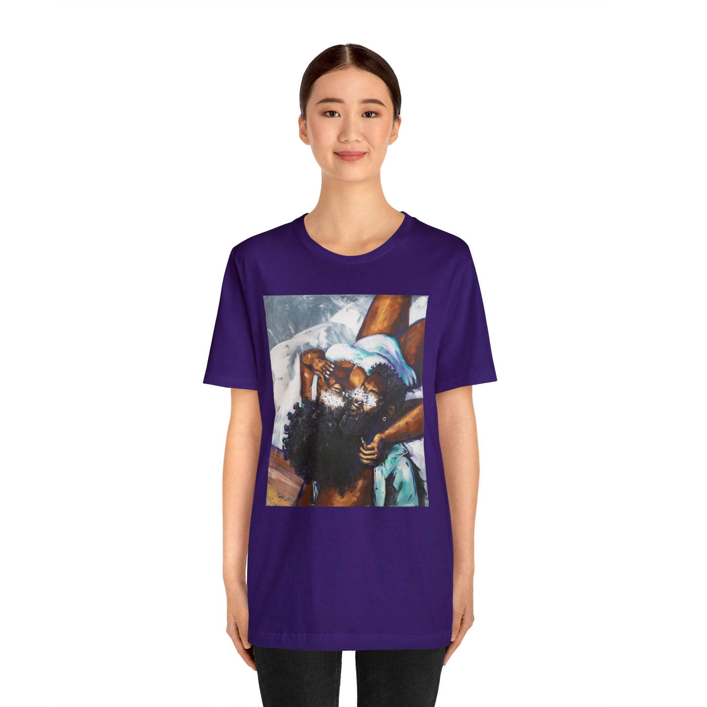 Naturally Black Love XII Unisex Jersey Short Sleeve Tee