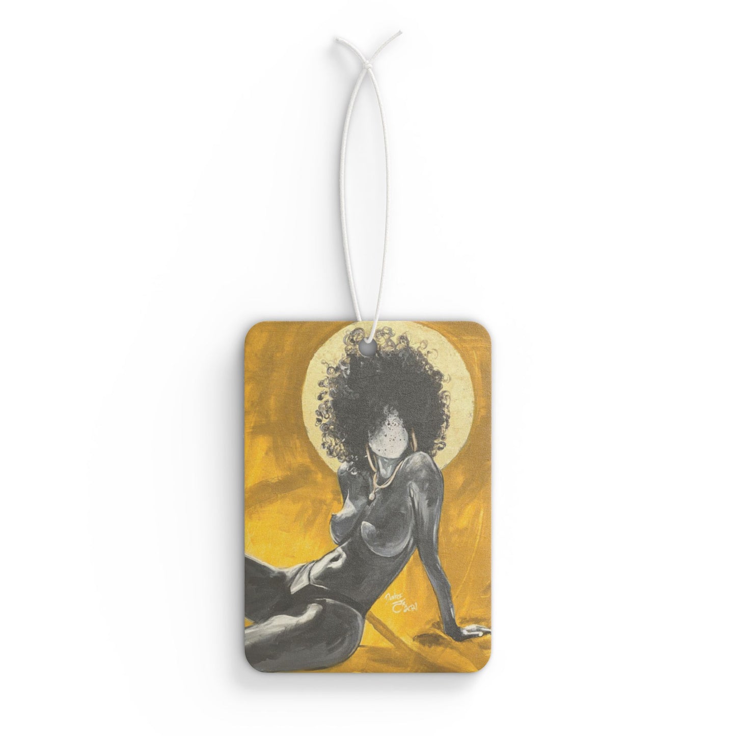 Naturally Nude III GOLD Car Air Freshener