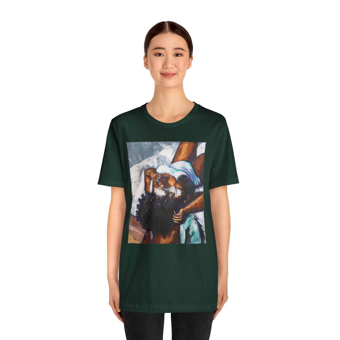 Naturally Black Love XII Unisex Jersey Short Sleeve Tee