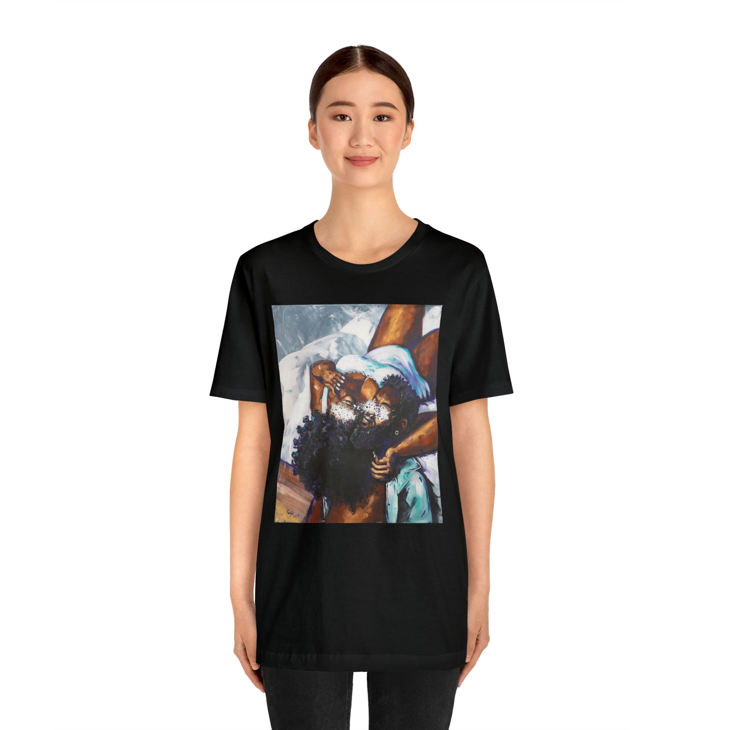 Naturally Black Love XII Unisex Jersey Short Sleeve Tee