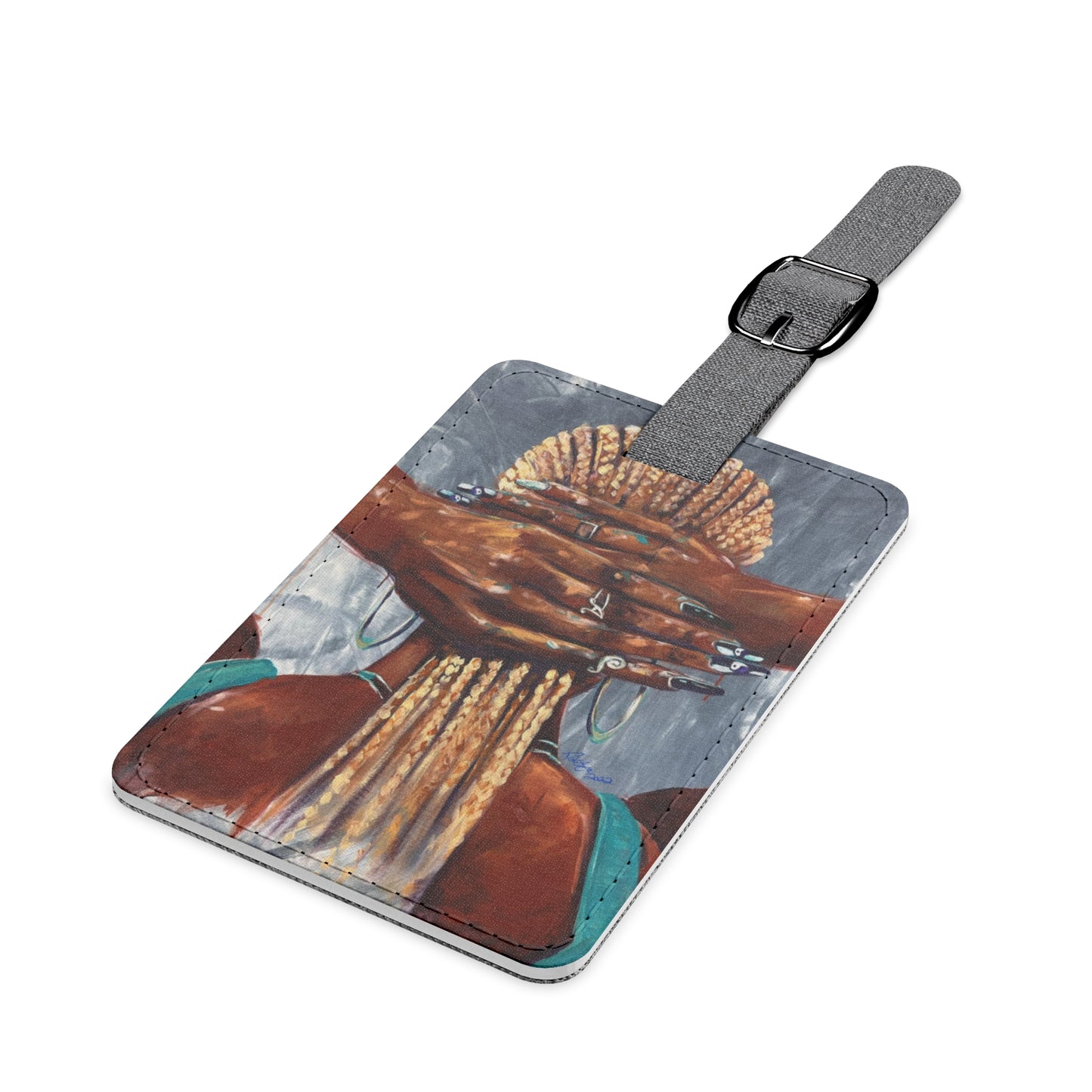Naturally the Culture VI Luggage Tag, Rectangle