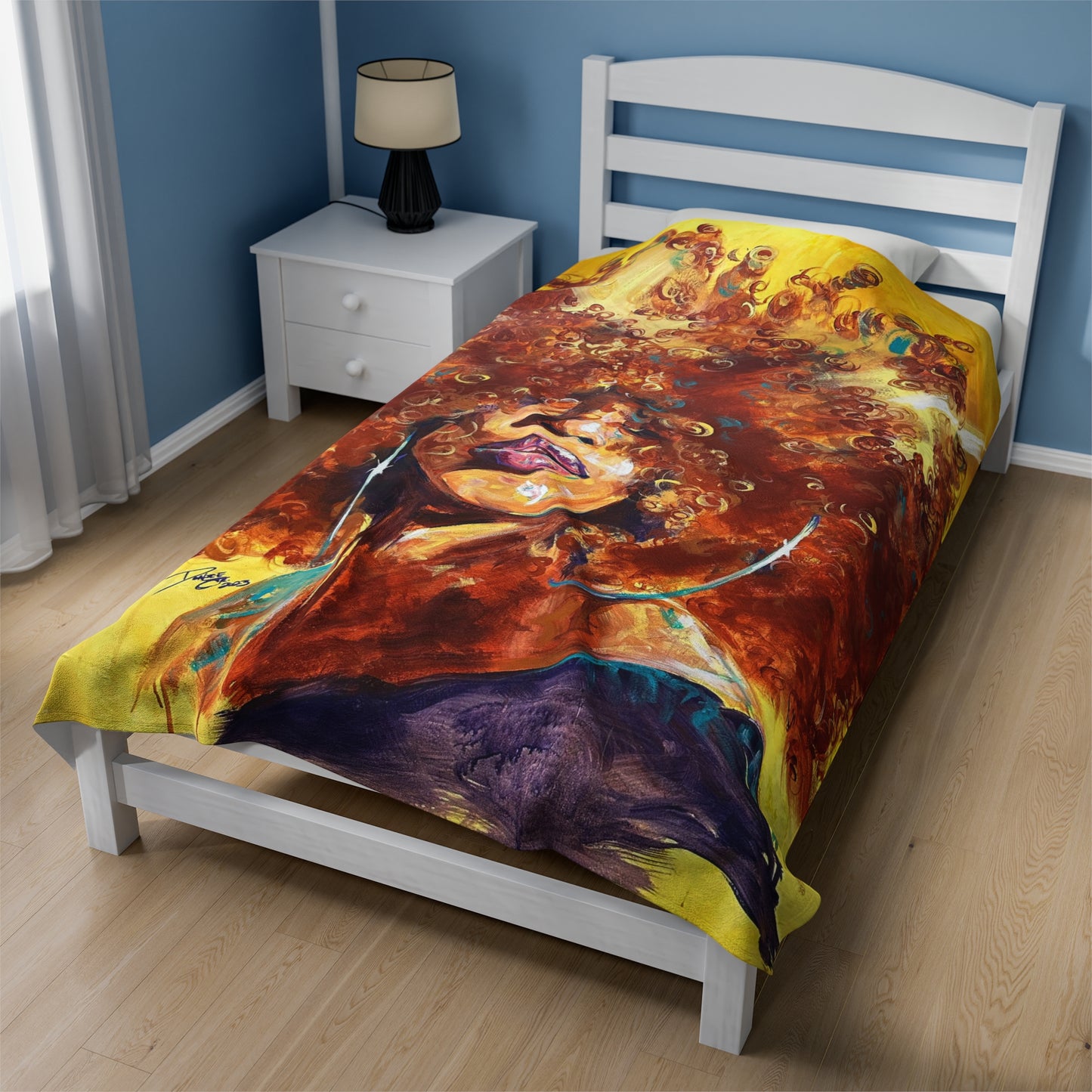Naturally Karina Velveteen Plush Blanket