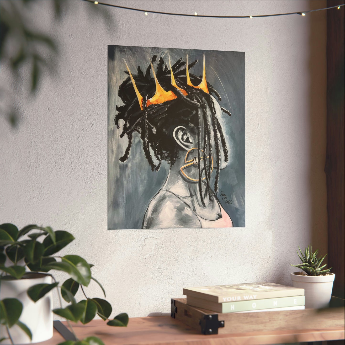 Naturally Queen XXIII Premium Matte vertical posters