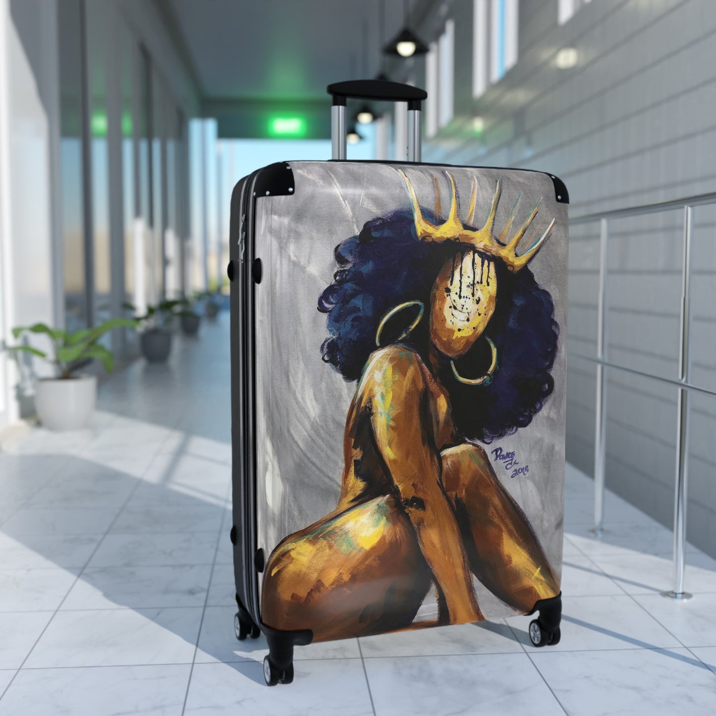 Naturally Queen Nessa Suitcase