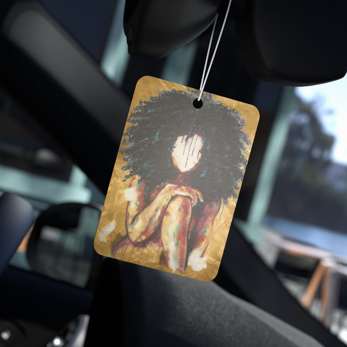 Naturally I GOLD Car Air Freshener