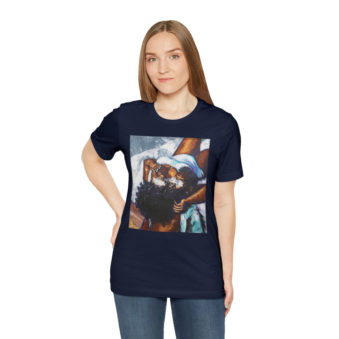 Naturally Black Love XII Unisex Jersey Short Sleeve Tee