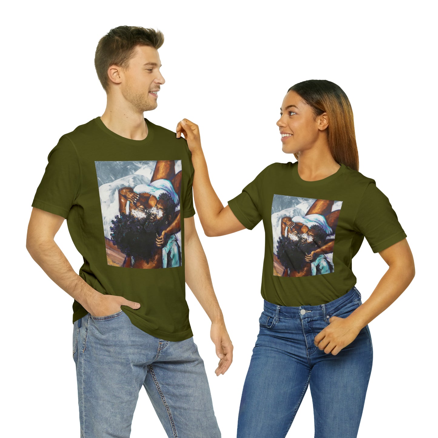 Naturally Black Love XII Unisex Jersey Short Sleeve Tee