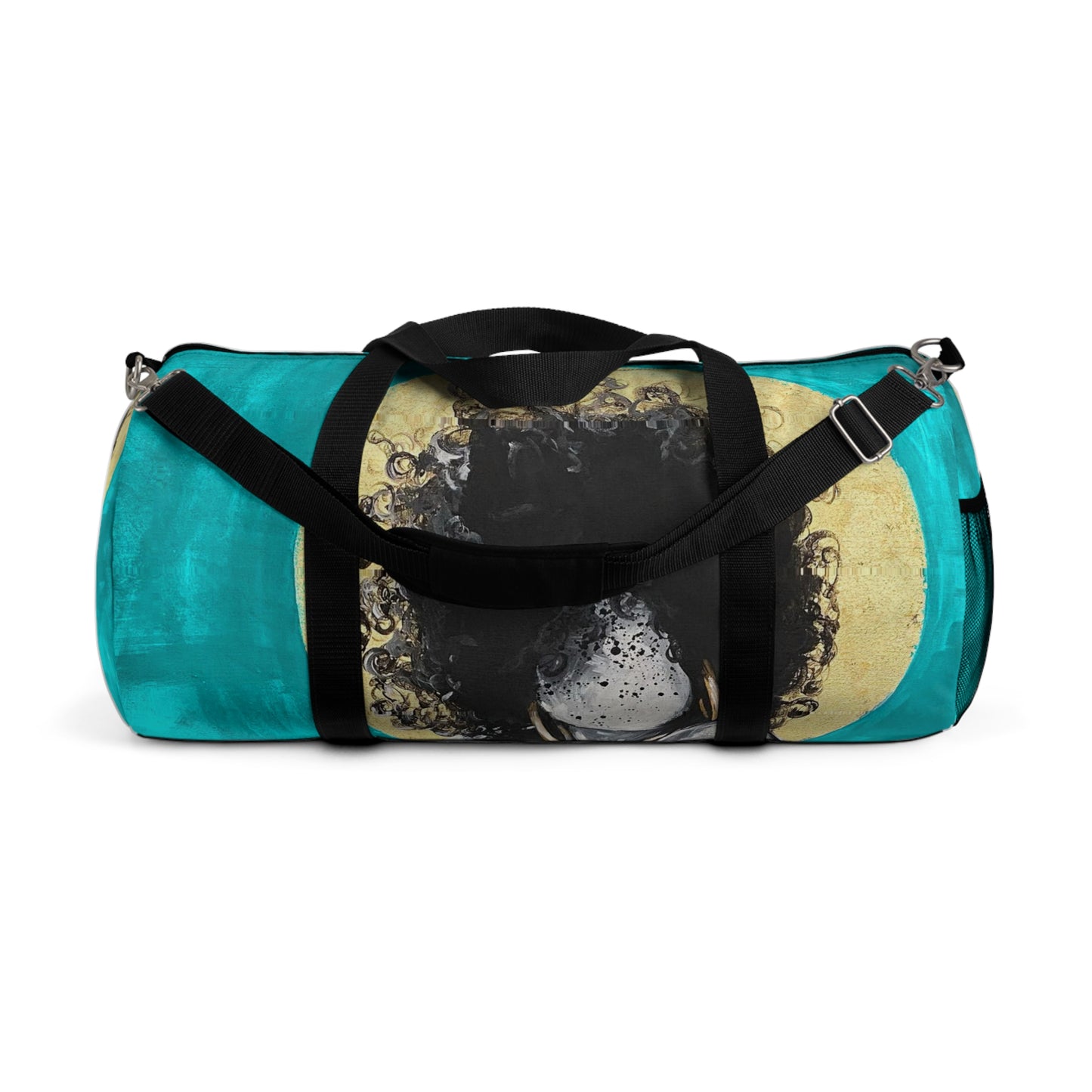 Naturally Nude III TEAL Duffel Bag
