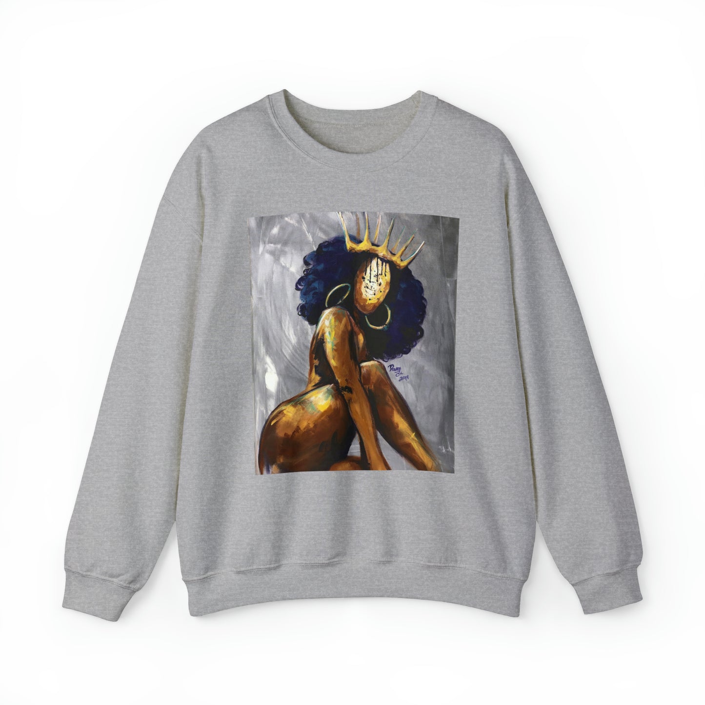 Naturally Queen Nessa Unisex Heavy Blend™ Crewneck Sweatshirt