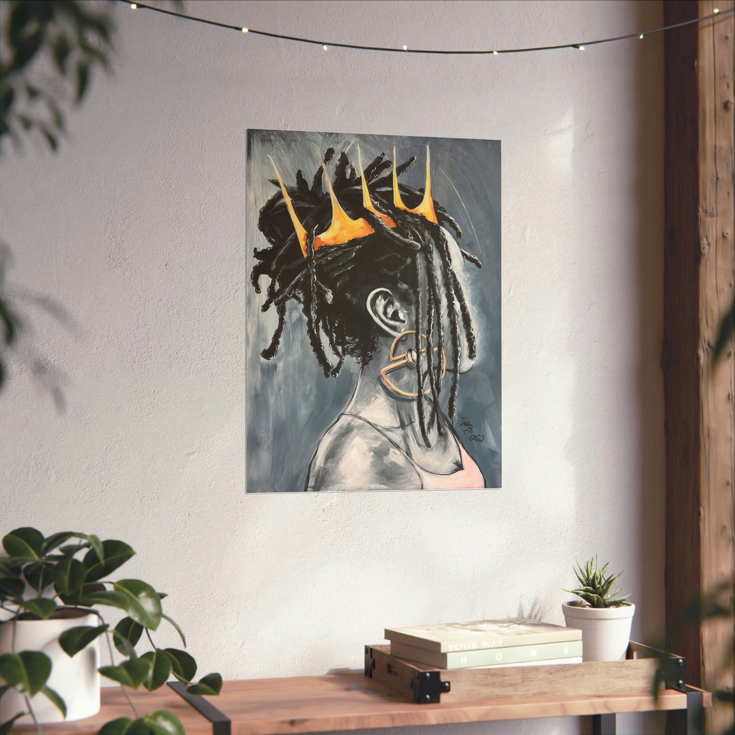 Naturally Queen XXIII Premium Matte vertical posters