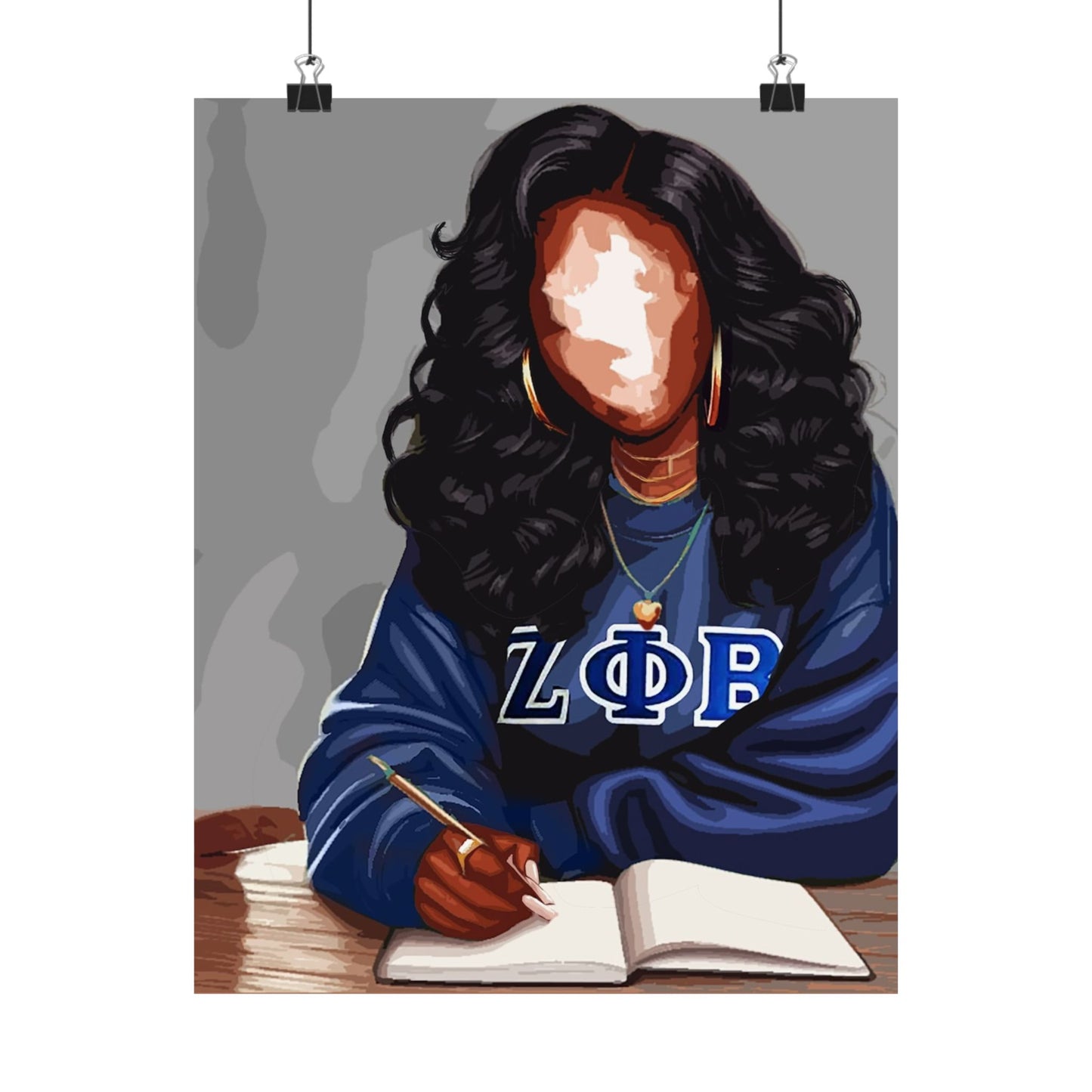 Naturally Divine Zeta II Matte Vertical Posters